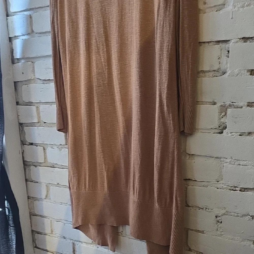 Banana Republic Camel Open-Front Long Cardigan - Picture 5 of 5